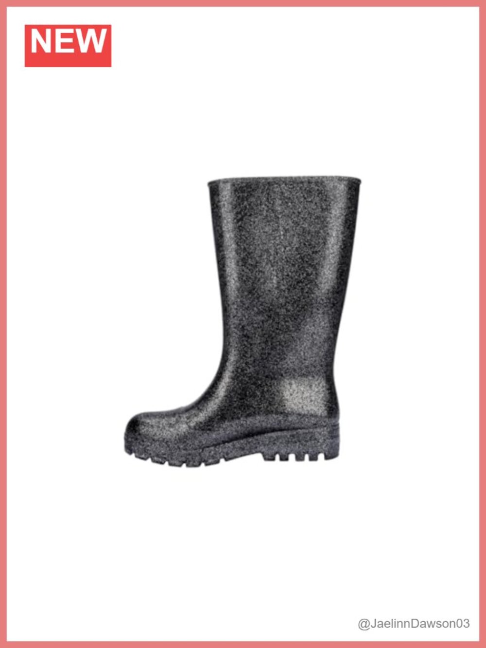 Women's Waterproof Rain Boots Mid-Calf Vegan PVC